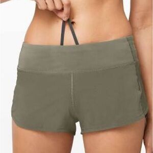 lululemon athletica Sage Green Athletic Shorts